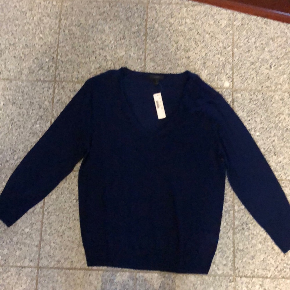 NWT V neck jcrew sweater